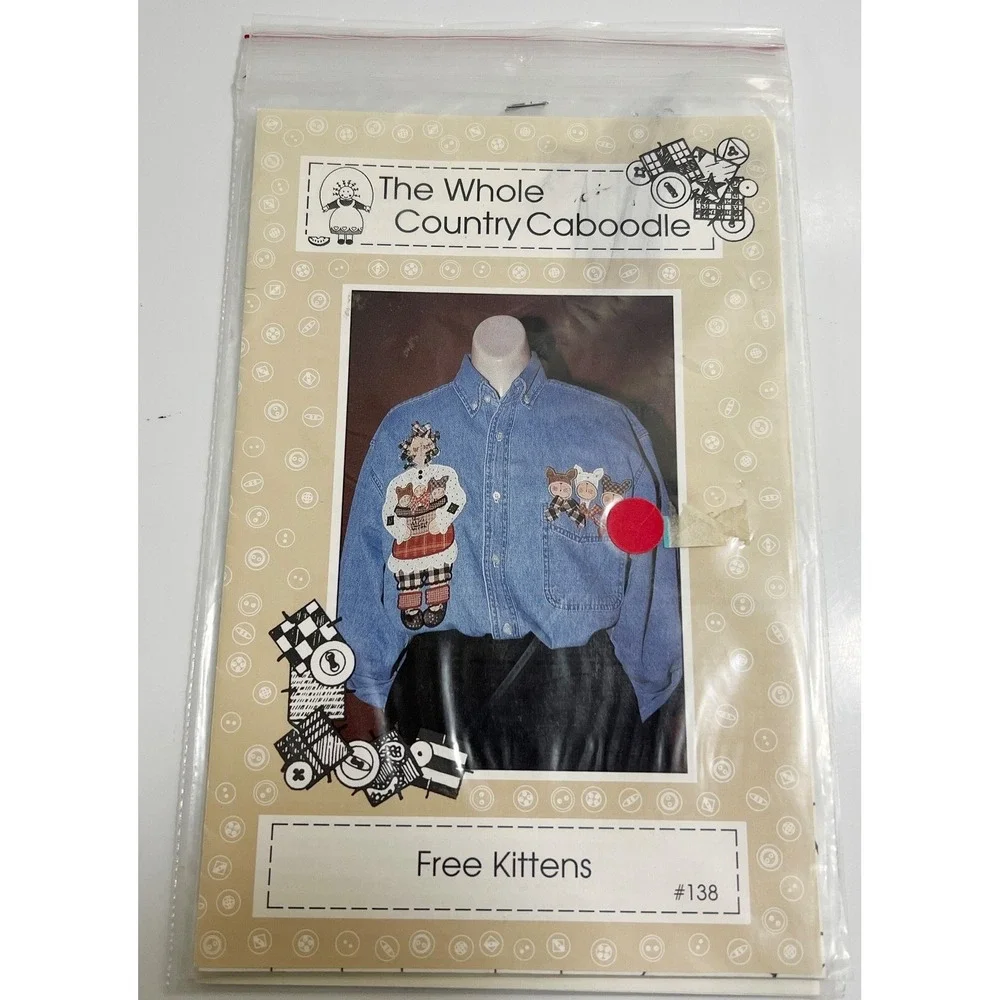 The Whole Country Caboodle Free Kitten #138 PatternBy Leanne‎ Anderson